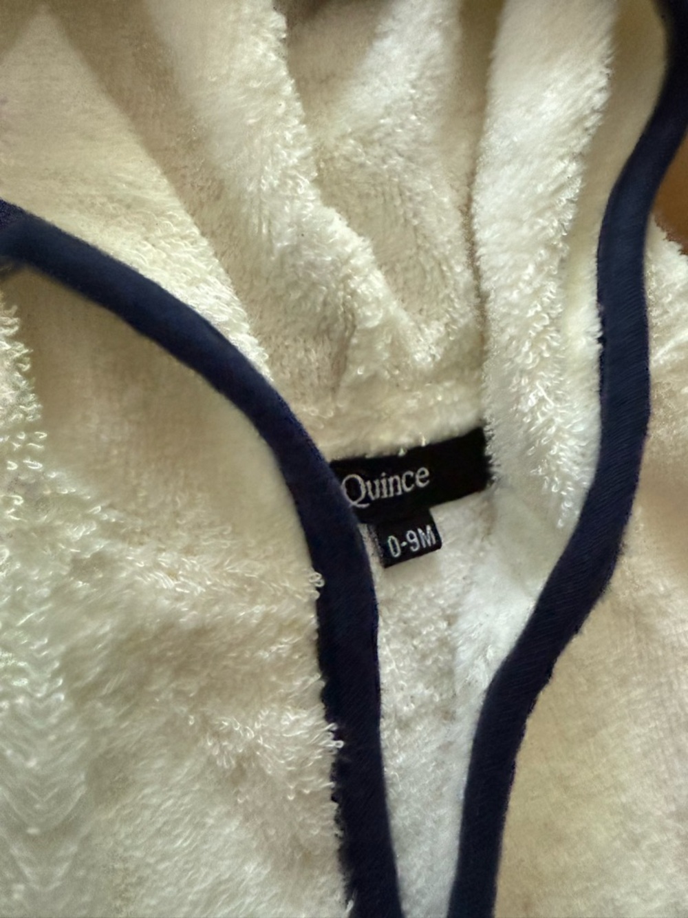 Quince Baby Robe 0-9M - Picture 3 of 4